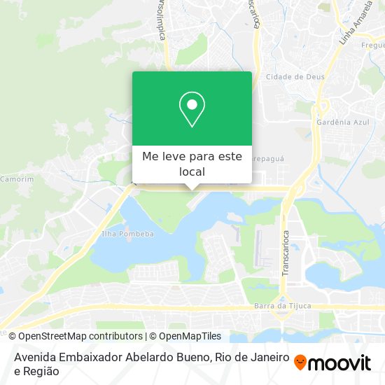 Avenida Embaixador Abelardo Bueno mapa