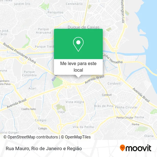 Rua Mauro mapa