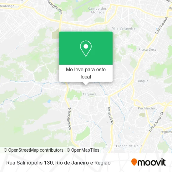 Rua Salinópolis 130 mapa