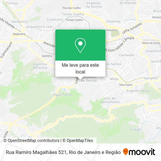 Rua Ramiro Magalhães 521 mapa