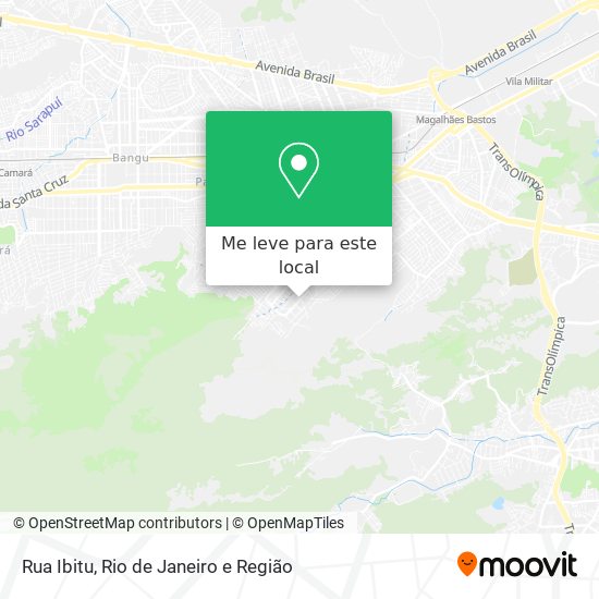 Rua Ibitu mapa