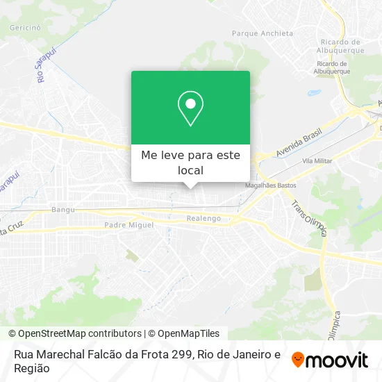 Rua Marechal Falcão da Frota 299 mapa