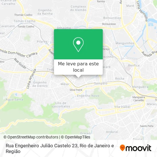 Rua Engenheiro Julião Castelo 23 mapa