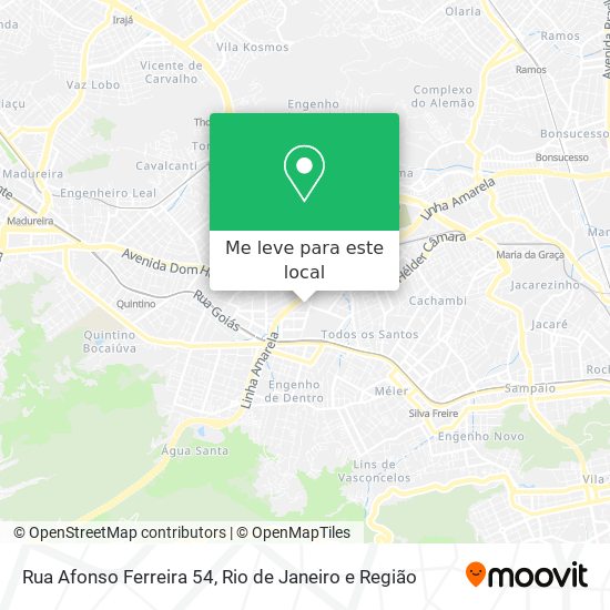 Rua Afonso Ferreira 54 mapa