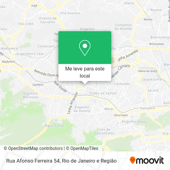 Rua Afonso Ferreira 54 mapa
