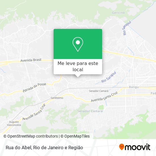 Rua do Abel mapa