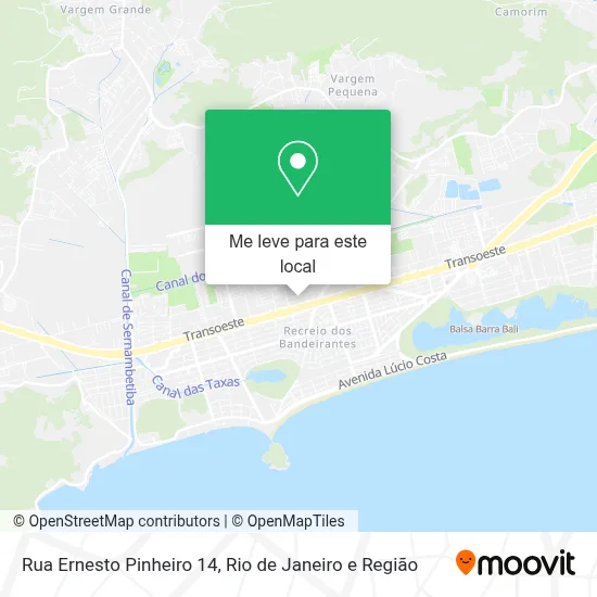 Rua Ernesto Pinheiro 14 mapa