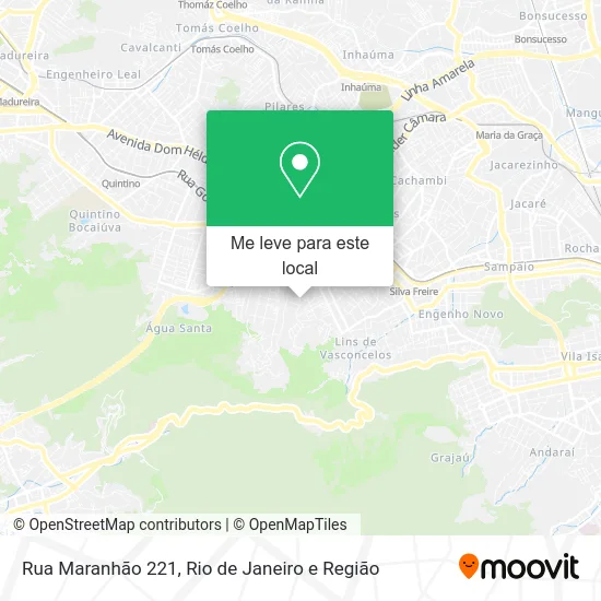 Rua Maranhão 221 mapa