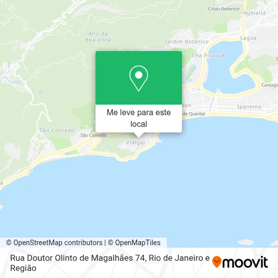 Rua Doutor Olinto de Magalhães 74 mapa