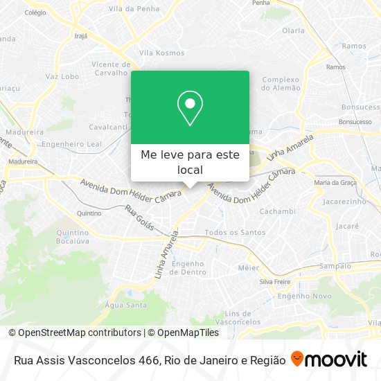 Rua Assis Vasconcelos 466 mapa