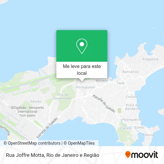 Rua Joffre Motta mapa
