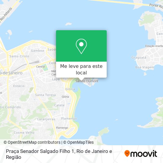 Praça Senador Salgado Filho 1 mapa