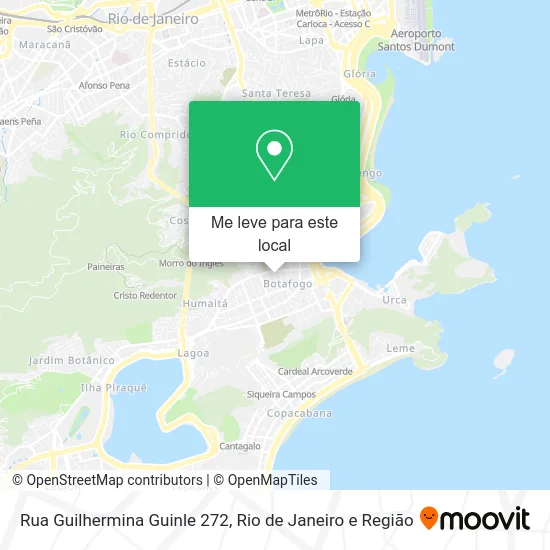 Rua Guilhermina Guinle 272 mapa
