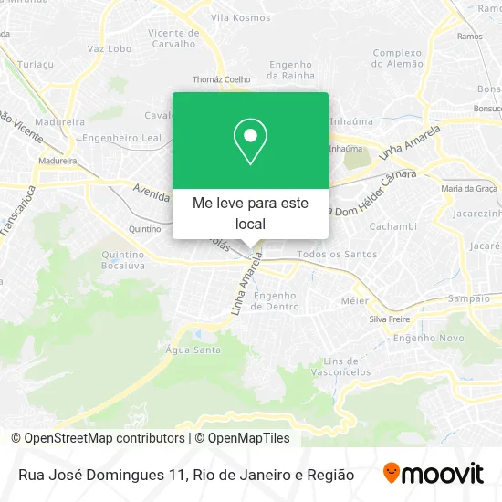 Rua José Domingues 11 mapa