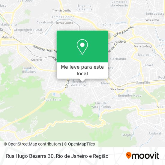 Rua Hugo Bezerra 30 mapa