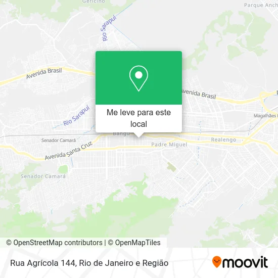 Rua Agrícola 144 mapa