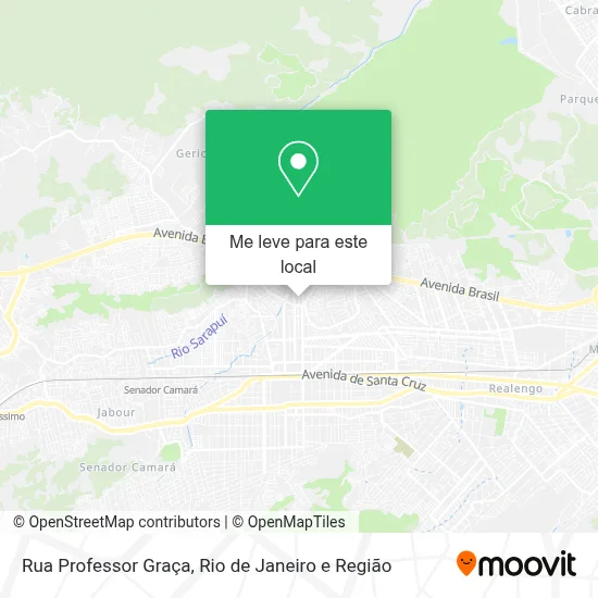 Rua Professor Graça mapa