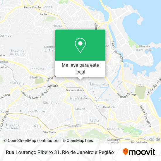 Rua Lourenço Ribeiro 31 mapa