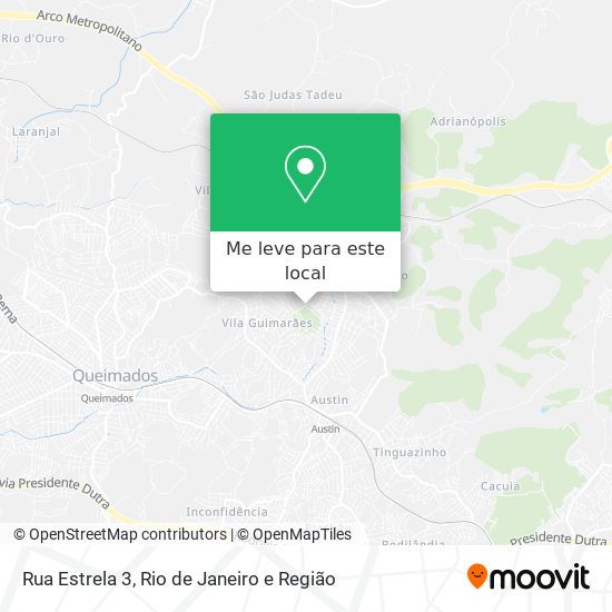 Rua Estrela 3 mapa