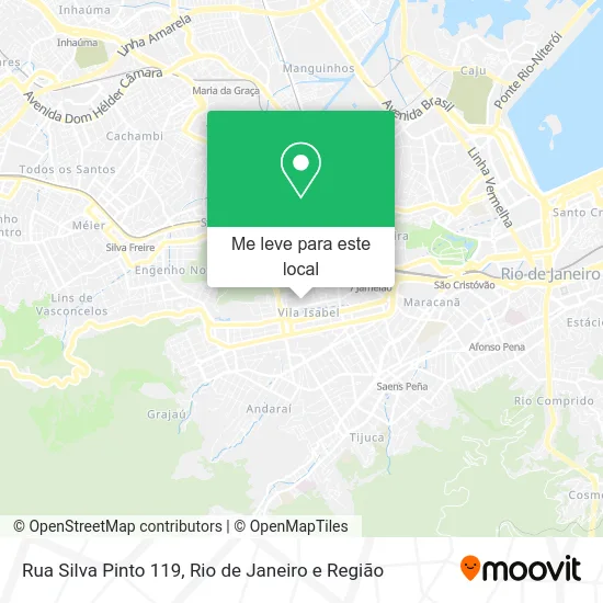 Rua Silva Pinto 119 mapa