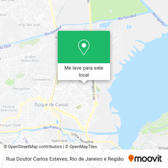 Rua Doutor Carlos Esteves mapa