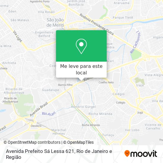 Avenida Prefeito Sá Lessa 621 mapa