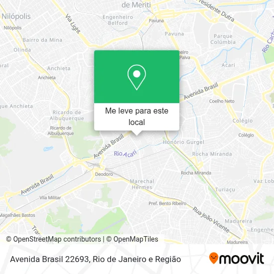 Avenida Brasil 22693 mapa