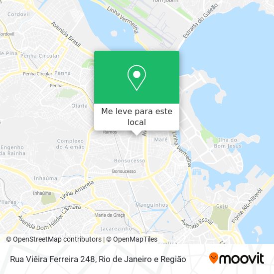 Rua Viêira Ferreira 248 mapa