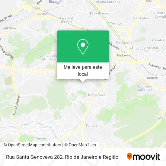Rua Santa Genoveva 282 mapa