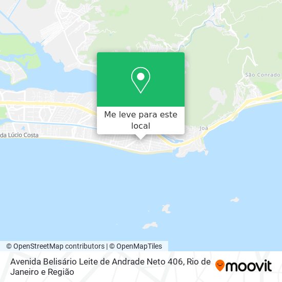 Avenida Belisário Leite de Andrade Neto 406 mapa
