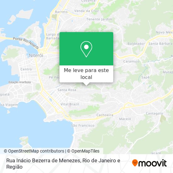 Rua Inácio Bezerra de Menezes mapa