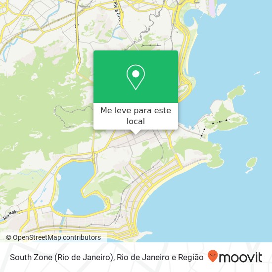 South Zone (Rio de Janeiro) mapa