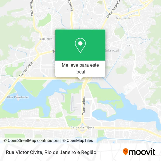 Rua Victor Civita mapa