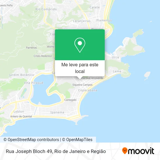 Rua Joseph Bloch 49 mapa