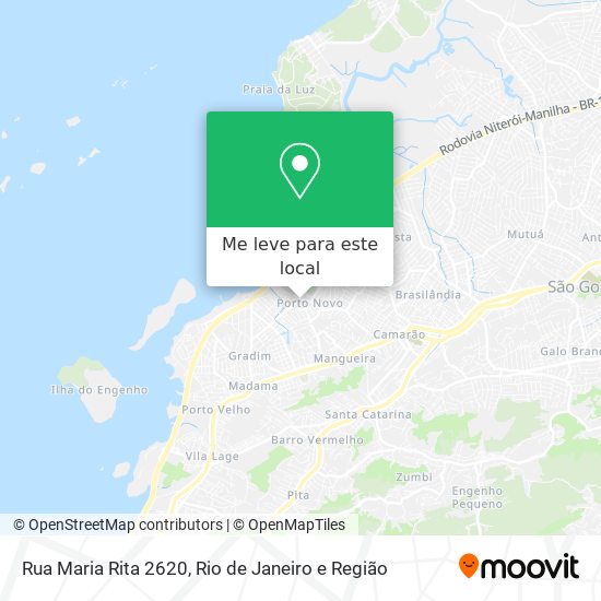 Rua Maria Rita 2620 mapa