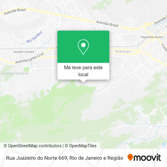 Rua Juazeiro do Norte 669 mapa