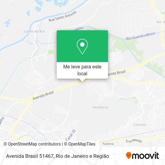 Avenida Brasil 51467 mapa