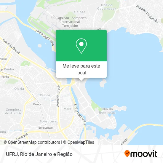 UFRJ mapa