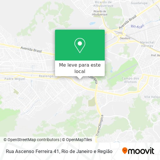 Rua Ascenso Ferreira 41 mapa