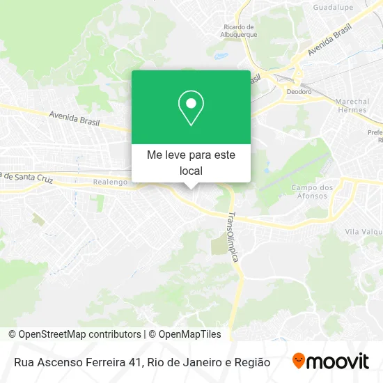 Rua Ascenso Ferreira 41 mapa