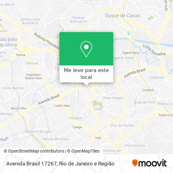 Avenida Brasil 17267 mapa