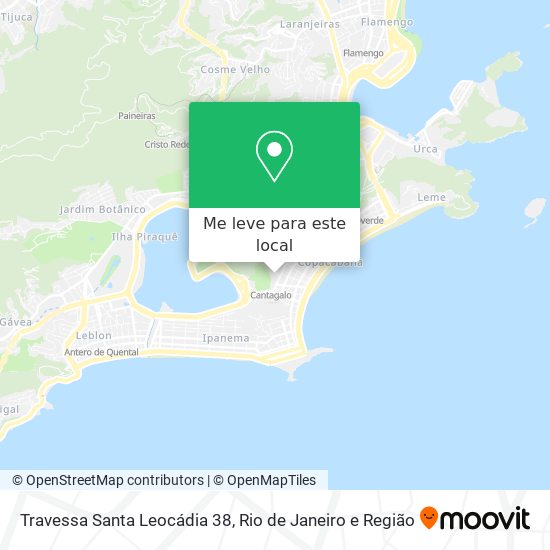 Travessa Santa Leocádia 38 mapa