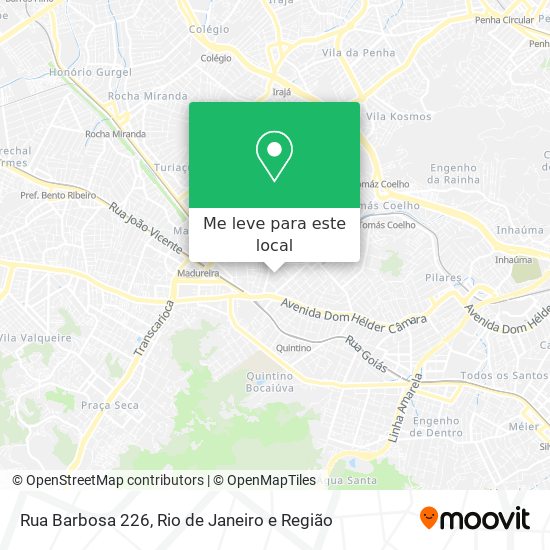 Rua Barbosa 226 mapa
