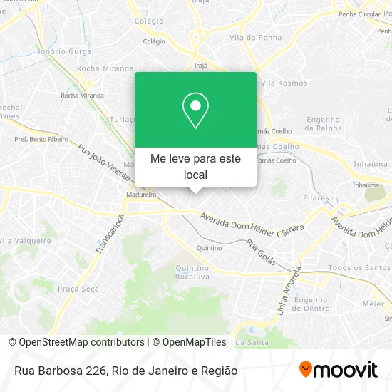 Rua Barbosa 226 mapa