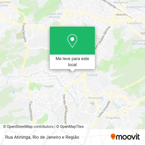 Rua Atininga mapa