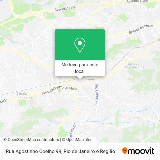 Rua Agostinho Coelho 99 mapa