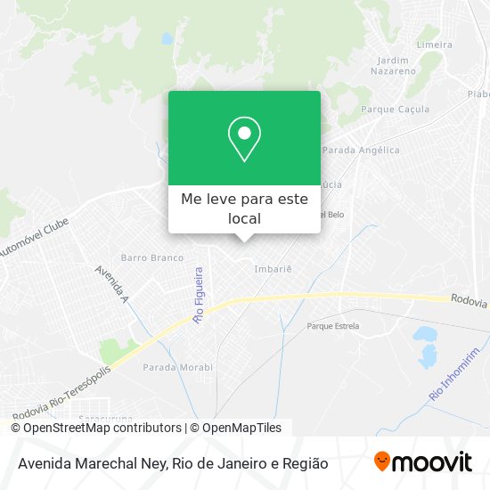 Avenida Marechal Ney mapa