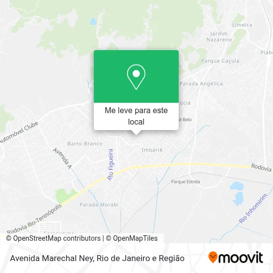 Avenida Marechal Ney mapa