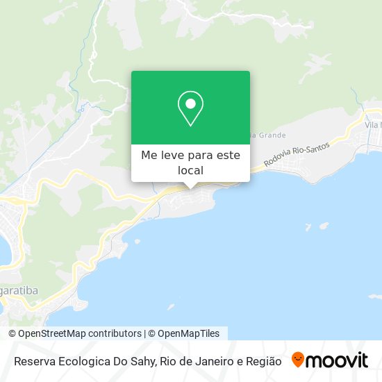Reserva Ecologica Do Sahy mapa