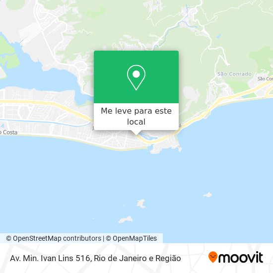 Av. Min. Ivan Lins 516 mapa